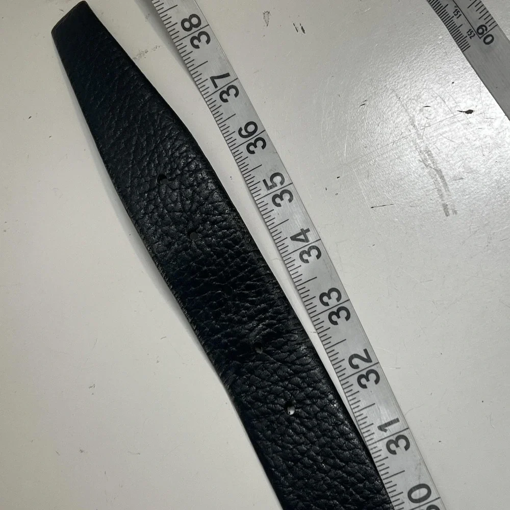 1922 Belt Mens 36 Black Steerhide Leather Hidden Zipper Money Travel Security